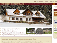 Tablet Screenshot of horskyranc.cz